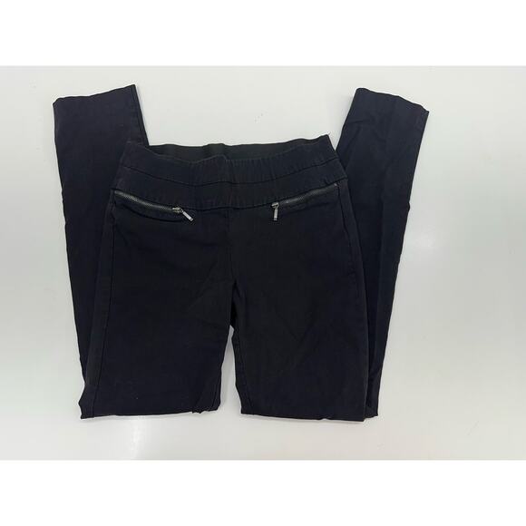 Vylette Womens Pants Size XS Black Stretchy Waist Pull On - Picture 1 of 10